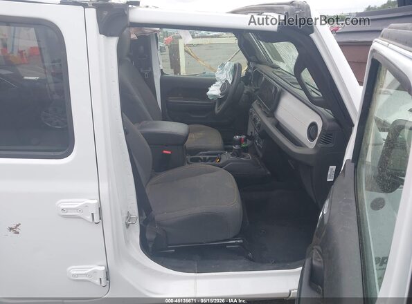 1C4PJXDN4SW564485 2025 JEEP WRANGLER White წინა სალონის ხედი