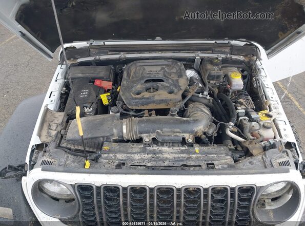 1C4PJXDN4SW564485 2025 JEEP WRANGLER White უკანა ხედი