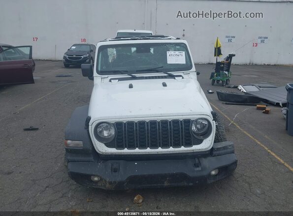 1C4PJXDN4SW564485 2025 JEEP WRANGLER White უკანა სალონის ხედი