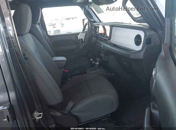 1C4PJXDN4SW663274 2025 JEEP WRANGLER Gray წინა სალონის ხედი
