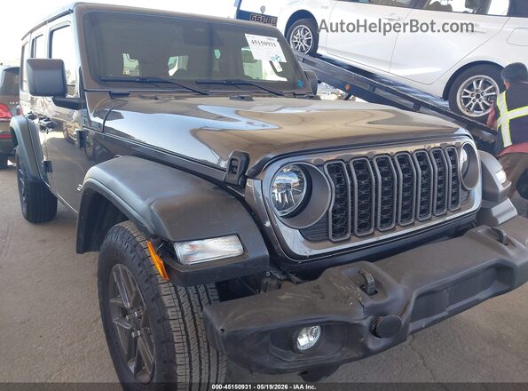 1C4PJXDN4SW663274 2025 JEEP WRANGLER Gray წინა ხედი