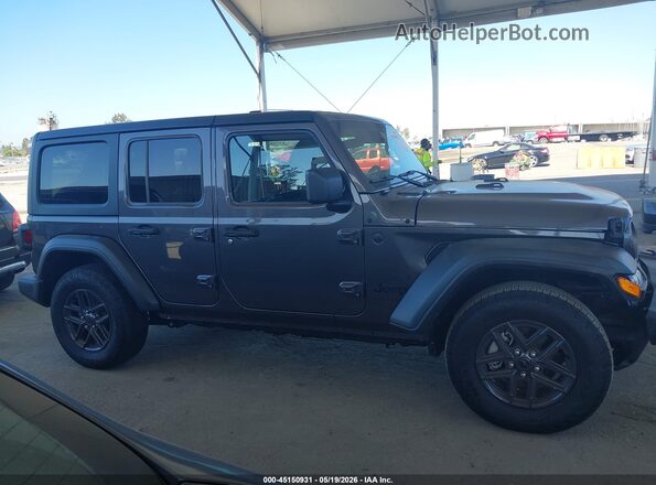 1C4PJXDN4SW663274 2025 JEEP WRANGLER Gray უკანა სალონის ხედი