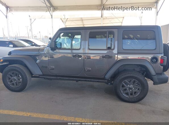 1C4PJXDN4SW663274 2025 JEEP WRANGLER Gray სალონის 360-გრადუსიანი ხედი