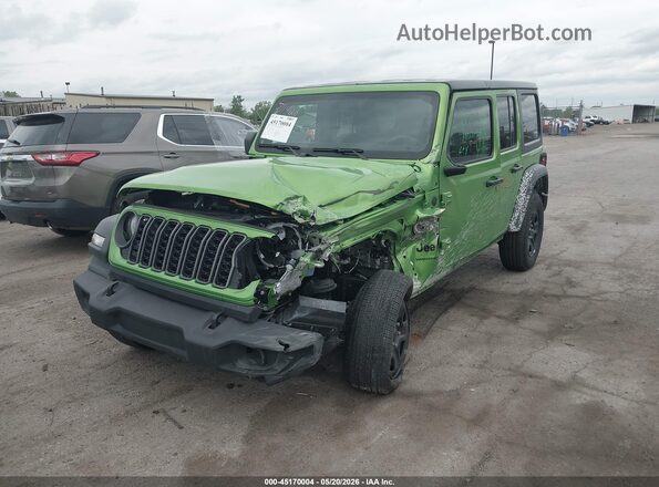 1C4PJXDN5TW153033 2026 JEEP WRANGLER Green Vista tres cuartos delantera izquierda