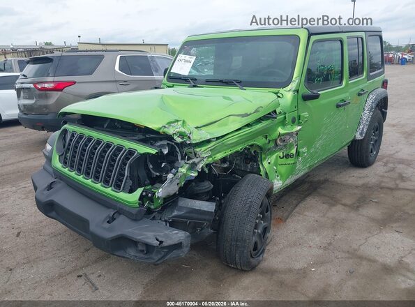 1C4PJXDN5TW153033 2026 JEEP WRANGLER Green Vista frontal