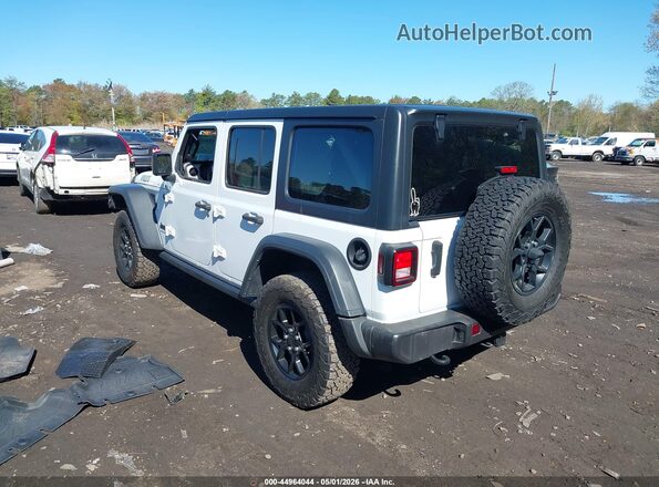 1C4PJXDN6RW102455 2024 JEEP WRANGLER Белый Задняя левая четверть