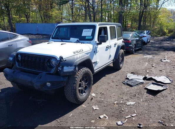 1C4PJXDN6RW102455 2024 JEEP WRANGLER Белый Передняя левая четверть