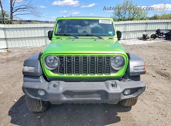 1C4PJXDN6SW581210 2025 JEEP WRANGLER Green 