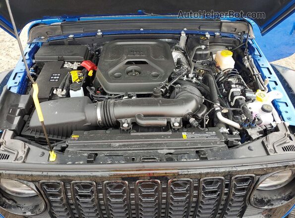 1C4PJXDNXTW156672 2026 JEEP WRANGLER Blue Widok komory silnika