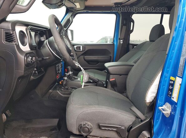 1C4PJXDNXTW156672 2026 JEEP WRANGLER Blue Widok wnętrza z przodu