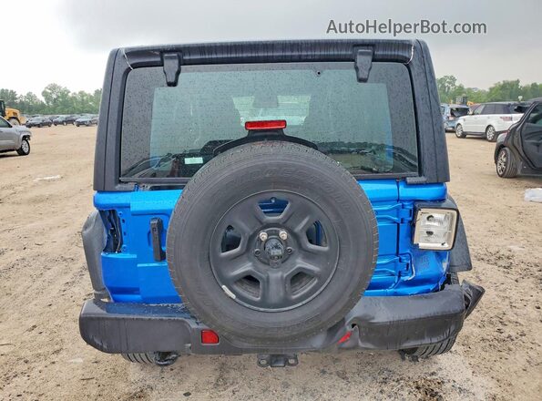 1C4PJXDNXTW156672 2026 JEEP WRANGLER Blue Widok z tyłu