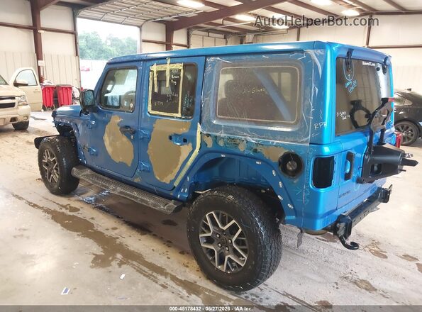 1C4PJXEN9SW649790 2025 JEEP WRANGLER Blue Задня ліва чверть