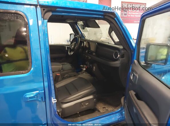 1C4PJXEN9SW649790 2025 JEEP WRANGLER Blue Вид салону спереду