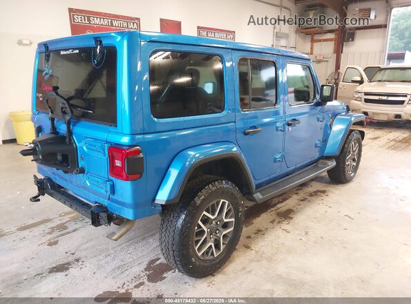 1C4PJXEN9SW649790 2025 JEEP WRANGLER Blue Задня права чверть