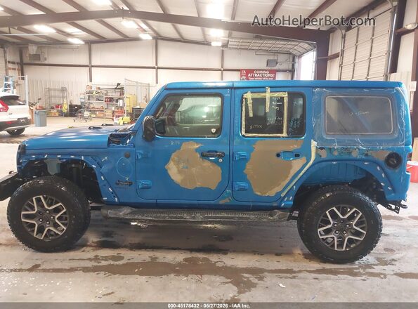 1C4PJXEN9SW649790 2025 JEEP WRANGLER Blue Вид спереду