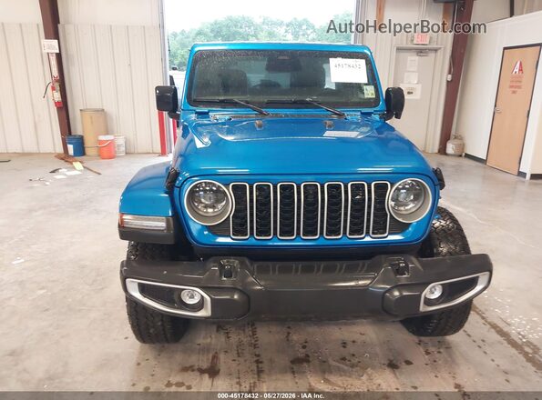 1C4PJXEN9SW649790 2025 JEEP WRANGLER Blue Вид задньої частини салону