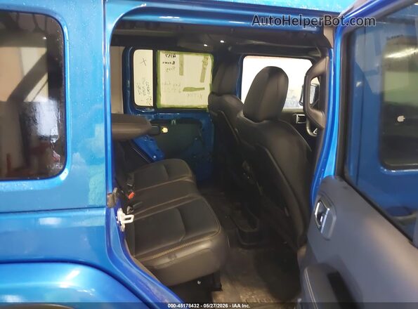 1C4PJXEN9SW649790 2025 JEEP WRANGLER Blue Вид наклейки з VIN-кодом