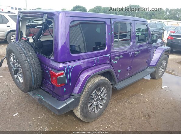1C4PJXENXTW209353 2026 JEEP WRANGLER Purple Trasero derecho