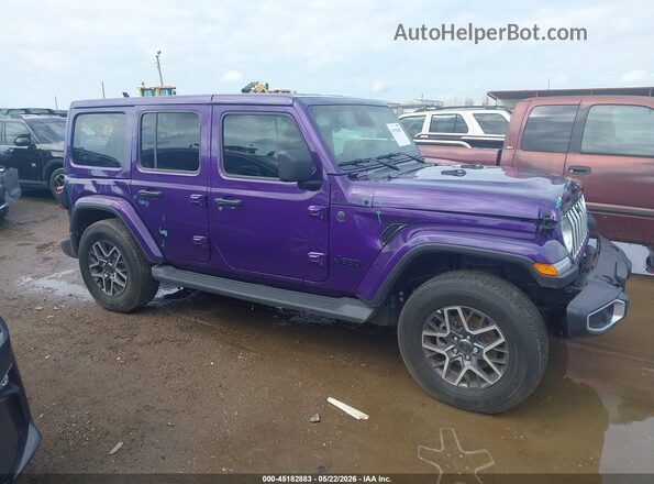 1C4PJXENXTW209353 2026 JEEP WRANGLER Purple Vista interior trasera