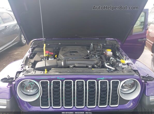 1C4PJXENXTW209353 2026 JEEP WRANGLER Purple Vista trasera