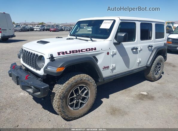 1C4PJXFG5TW202875 2026 JEEP WRANGLER White წინა მარცხენა ხედი სამი მეოთხედიდან
