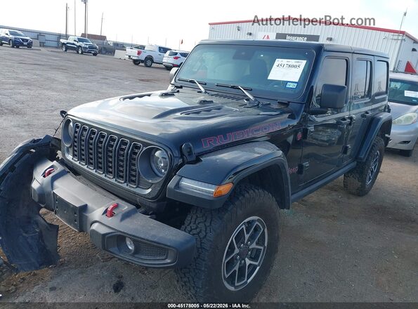 1C4PJXFGXSW587753 2025 JEEP WRANGLER Black წინა მარცხენა ხედი სამი მეოთხედიდან