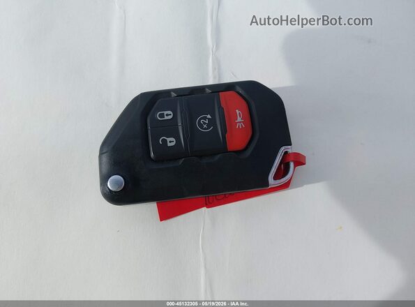 1C4PJXFN5RW369888 2024 JEEP WRANGLER Red Dashboard view