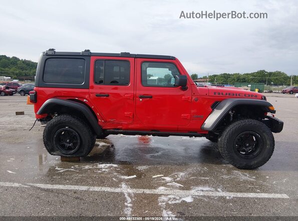 1C4PJXFN5RW369888 2024 JEEP WRANGLER Red Rear interior view