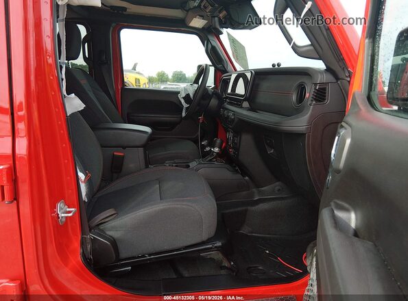 1C4PJXFN5RW369888 2024 JEEP WRANGLER Red Front interior view
