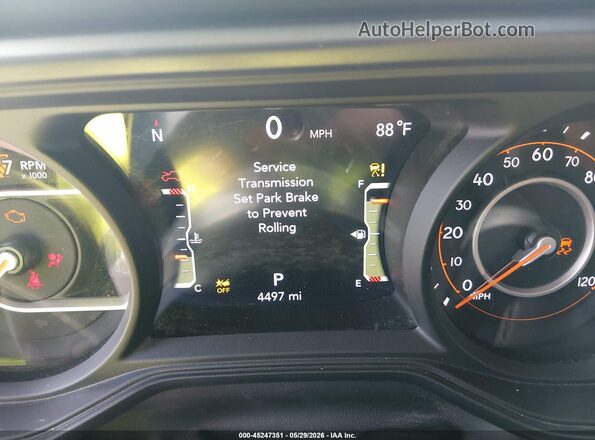 1C4PJXFNXTW236261 2026 JEEP WRANGLER Серый 