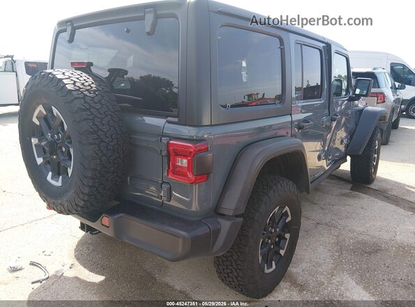 1C4PJXFNXTW236261 2026 JEEP WRANGLER Серый Задняя правая четверть