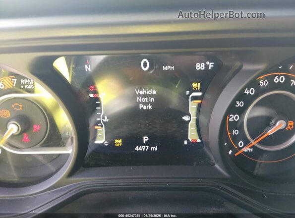1C4PJXFNXTW236261 2026 JEEP WRANGLER Серый Вид задних сидений