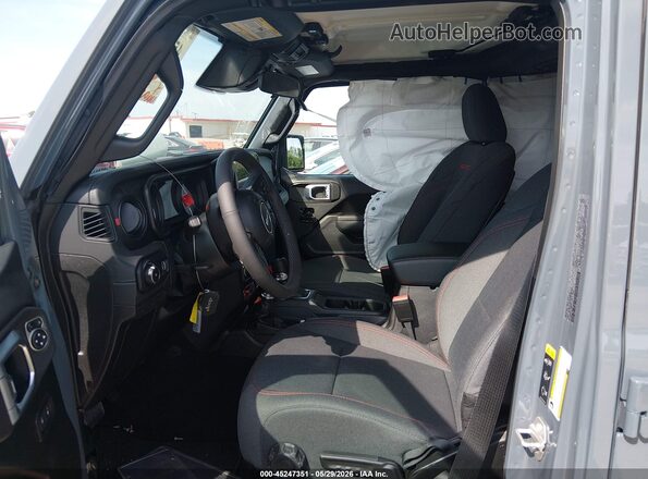 1C4PJXFNXTW236261 2026 JEEP WRANGLER Серый Вид салона спереди