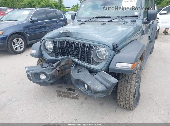 1C4PJXKN1SW595955 2025 JEEP WRANGLER Gray Դիմացի տեսք