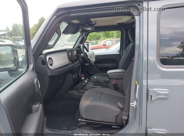 1C4PJXKN1SW595955 2025 JEEP WRANGLER Gray Սալոնի դիմացի տեսք