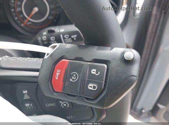 1C4PJXKN1SW595955 2025 JEEP WRANGLER Gray Առջևի վահանակի տեսք