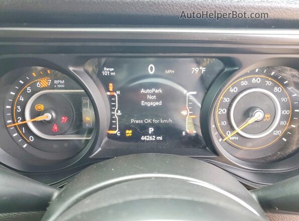 1C4PJXKN7RW235437 2024 JEEP WRANGLER Black Vista del cuadro de instrumentos