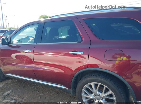 1C4RDHAG5GC371668 2016 DODGE DURANGO Burgundy 