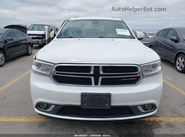 1C4RDHDG0GC336516 2016 DODGE DURANGO White Vista interior trasera