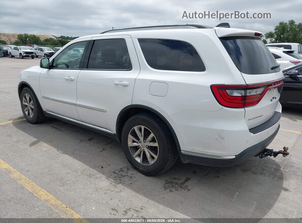 1C4RDHDG0GC336516 2016 DODGE DURANGO White Trasero izquierdo