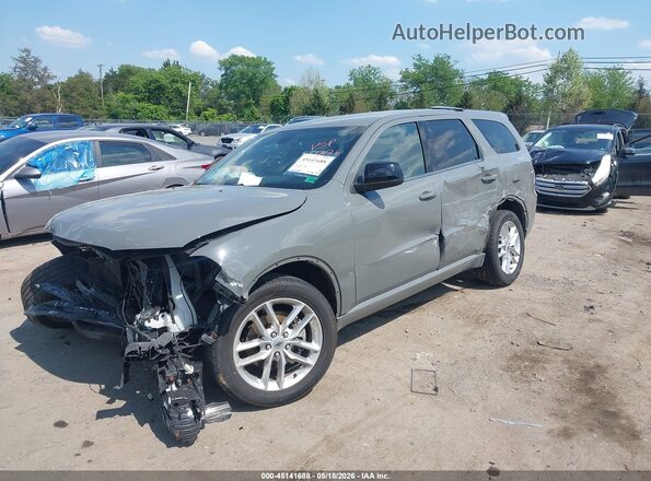 1C4RDHDG0PC685496 2023 DODGE DURANGO Серый Передняя левая четверть