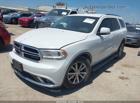 1C4RDHDG1GC437287 2016 DODGE DURANGO White Vista tres cuartos delantera izquierda