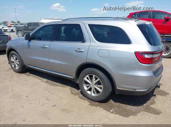 1C4RDHDG1GC459449 2016 DODGE DURANGO Silver Tył lewy