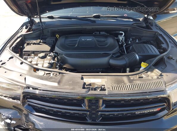 1C4RDHDG1HC752835 2017 DODGE DURANGO Black უკანა ხედი