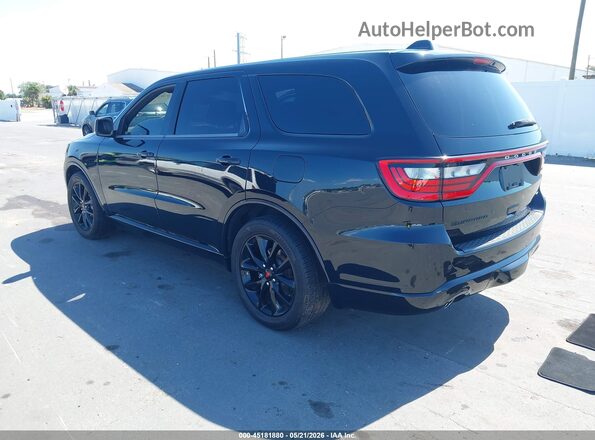 1C4RDHDG1HC752835 2017 DODGE DURANGO Black უკანა მარცხენა