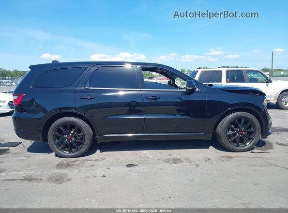1C4RDHDG1HC752835 2017 DODGE DURANGO Black უკანა სალონის ხედი