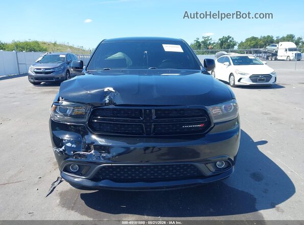 1C4RDHDG1HC752835 2017 DODGE DURANGO Black ხელსაწყოთა პანელის ხედი