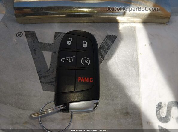 1C4RDHDG1PC630409 2023 DODGE DURANGO Gray Dashboard view