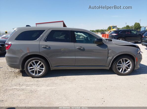 1C4RDHDG1PC630409 2023 DODGE DURANGO Gray Rear interior view