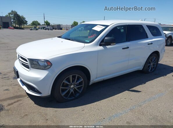 1C4RDHDG7JC154139 2018 DODGE DURANGO White Vista tres cuartos delantera izquierda